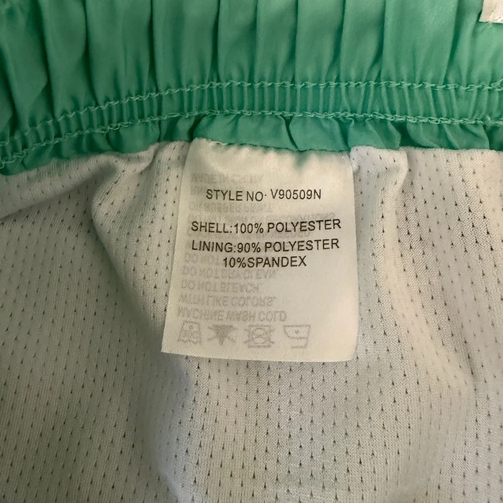 Vintage Summer Swim Trunks Size Small Pink Teal Tie Dye V90509N NEW Vacation